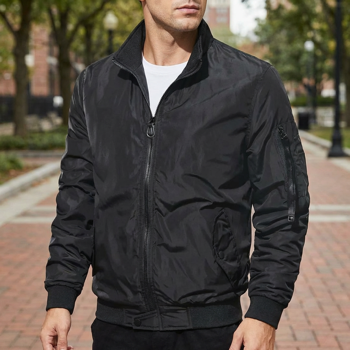 Chaqueta Bomber Resistente al Viento para Hombres