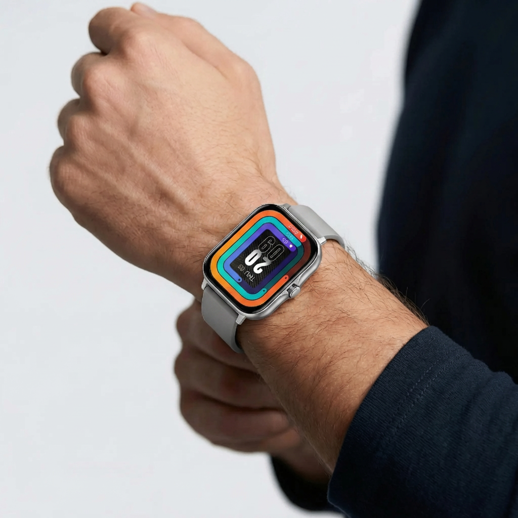Reloj Inteligente de Fitness con Pantalla Táctil a Color