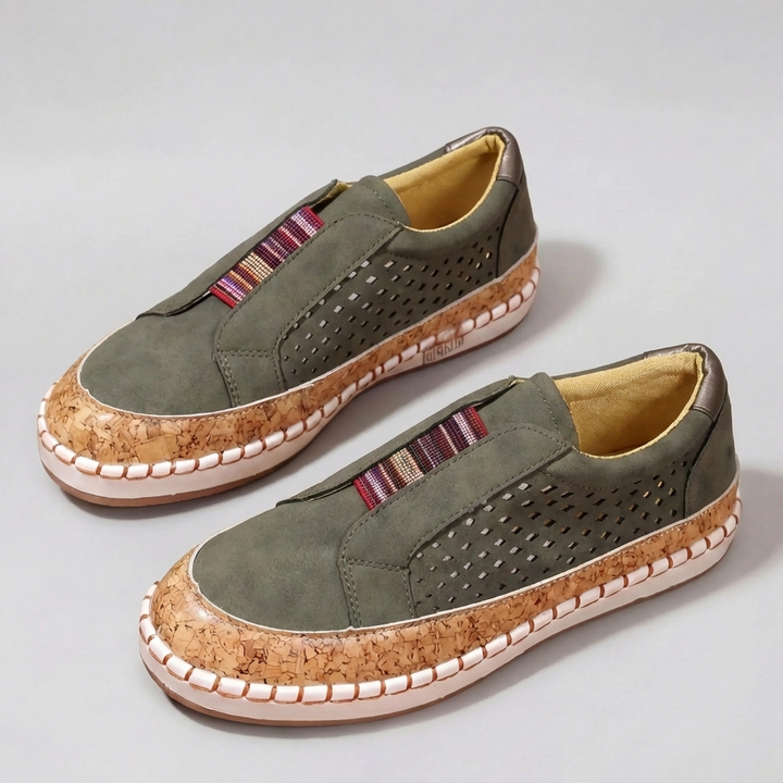 Zapatos Casuales Bajos Sin Cordones para Mujeres
