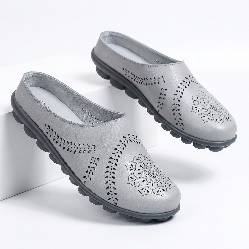 Zapatillas Mule Sin Talón para Mujeres