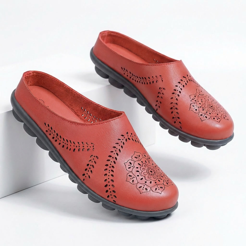 Zapatillas Mule Sin Talón para Mujeres