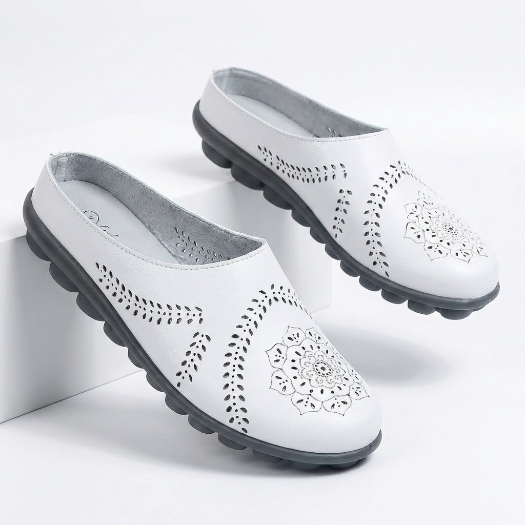 Zapatillas Mule Sin Talón para Mujeres