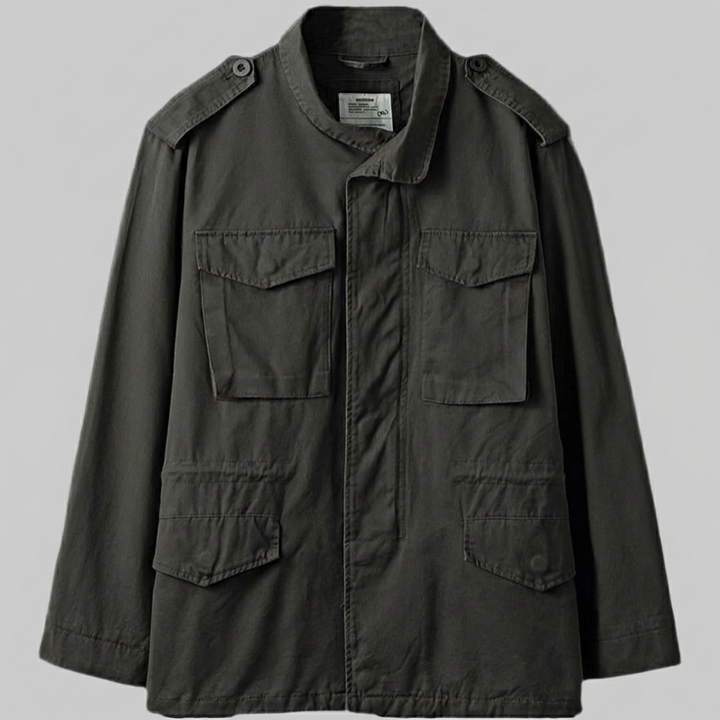 Chaqueta de Campo Militar Vintage para Hombres