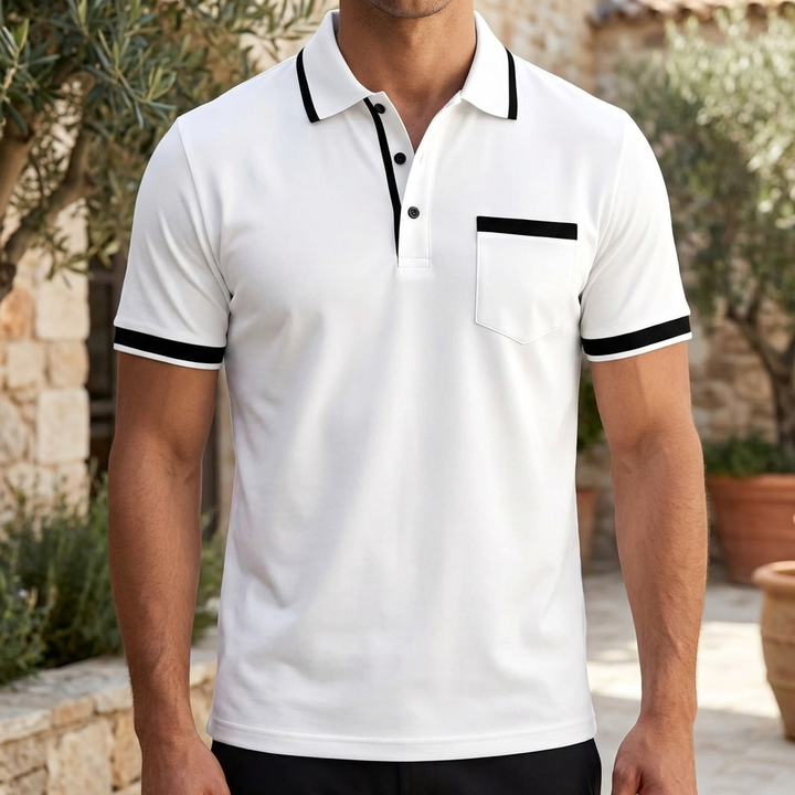 Camisa Polo Clásica para Hombre Ajuste Timeless