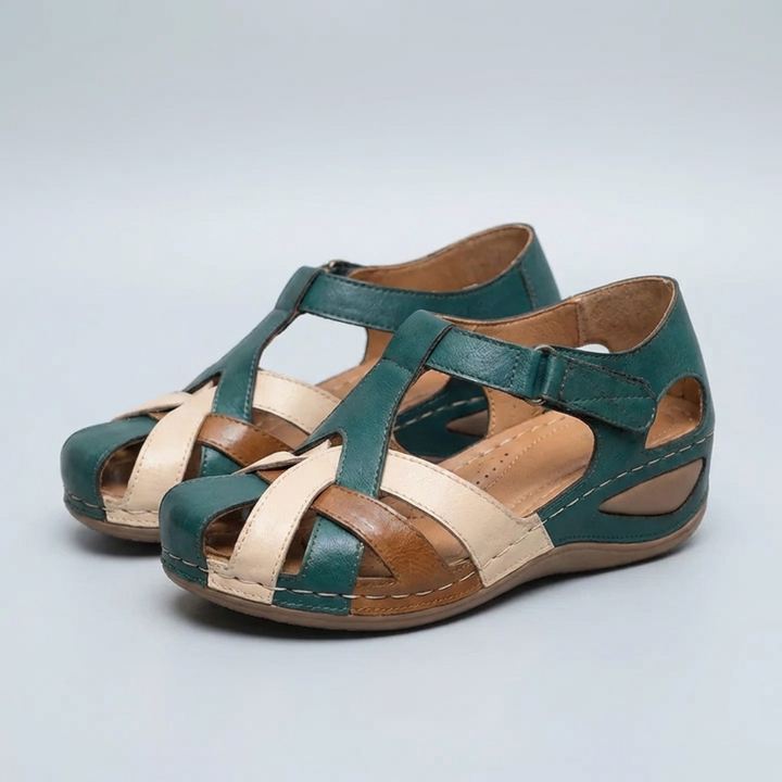 Sandalía Wedge con Correa Woven para Mujeres