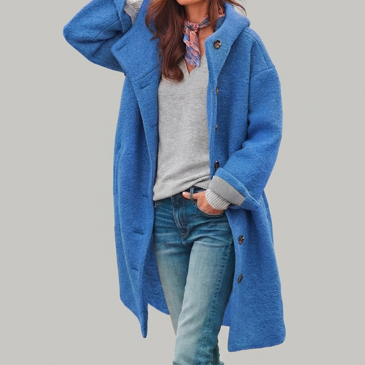 Abrigo de Invierno con Capucha para Mujeres