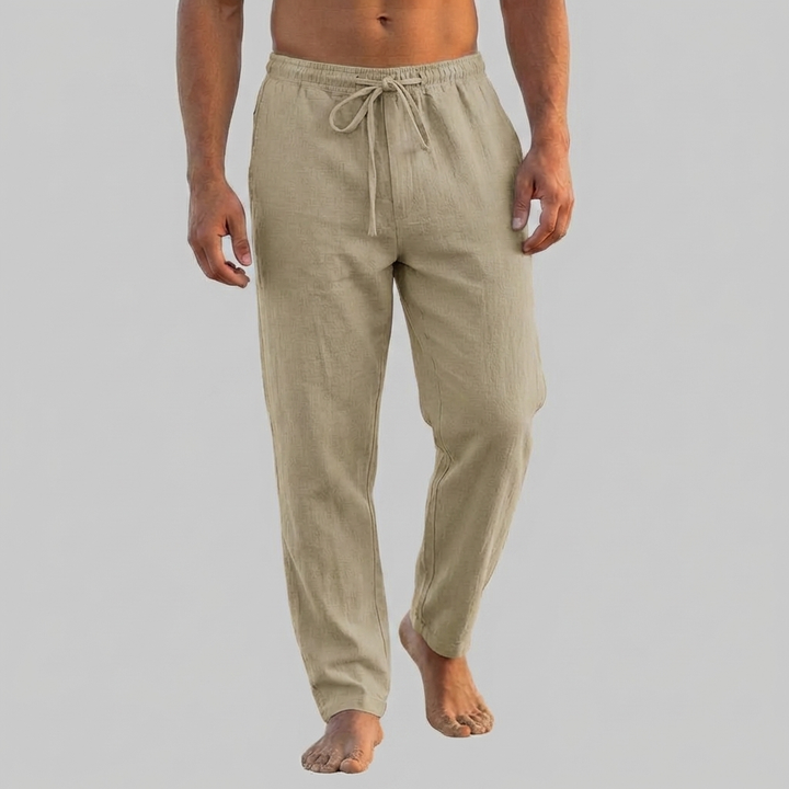 Pantalones de Lino Trendy para Hombres
