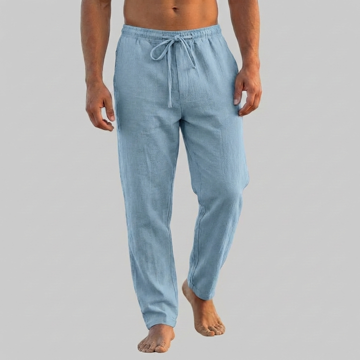 Pantalones de Lino Trendy para Hombres