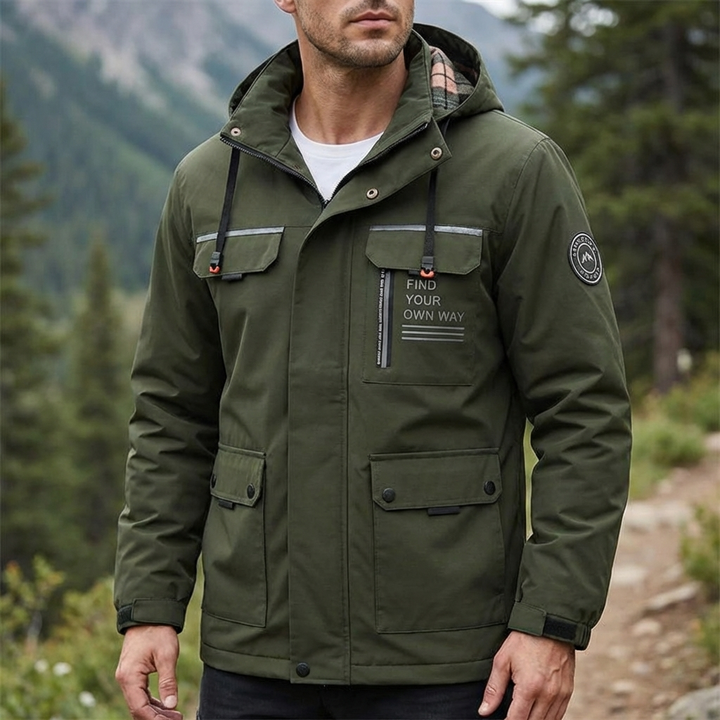 Chaqueta a Prueba de Viento y Agua para Hombres