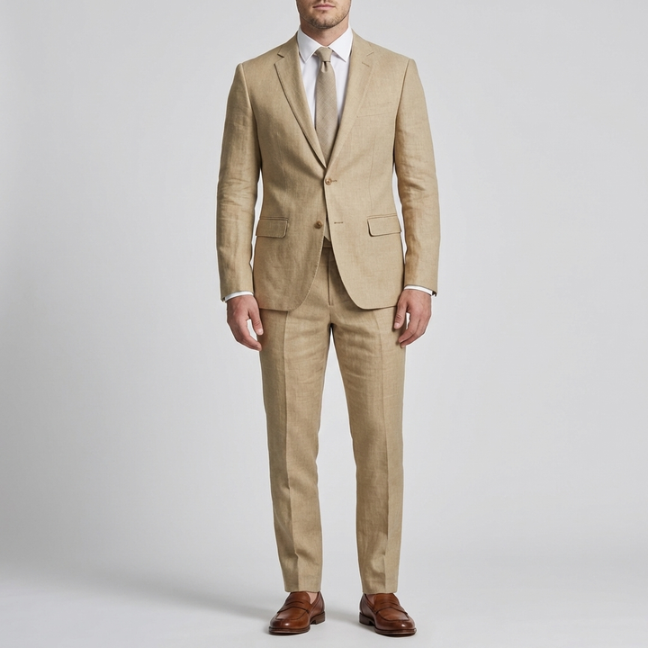 Conjunto de Blazer y Pantalones Casual de Dos Piezas