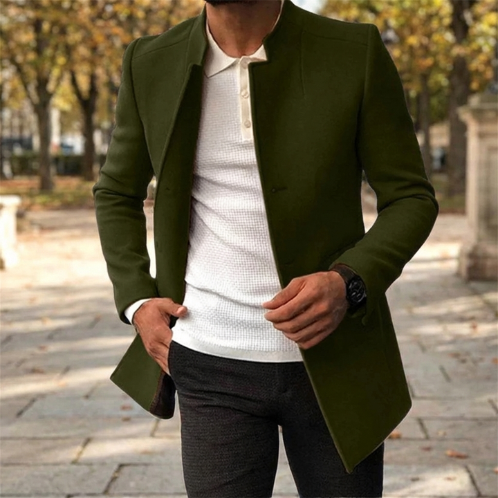 Abrigo Largo Clásico para Hombre