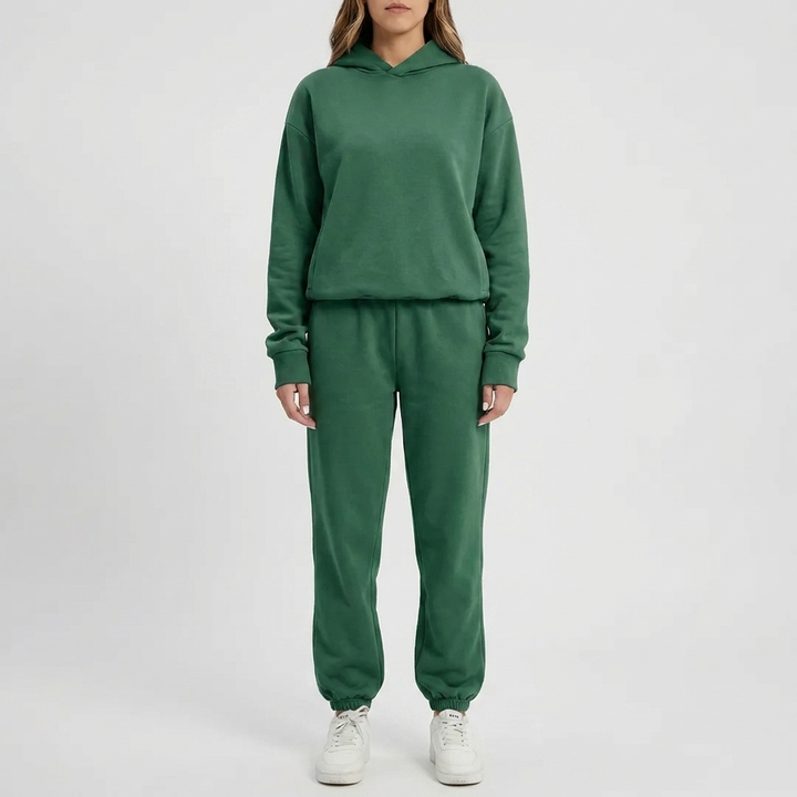 Conjunto de Sudadera con Capucha y Pantalones Deportivos