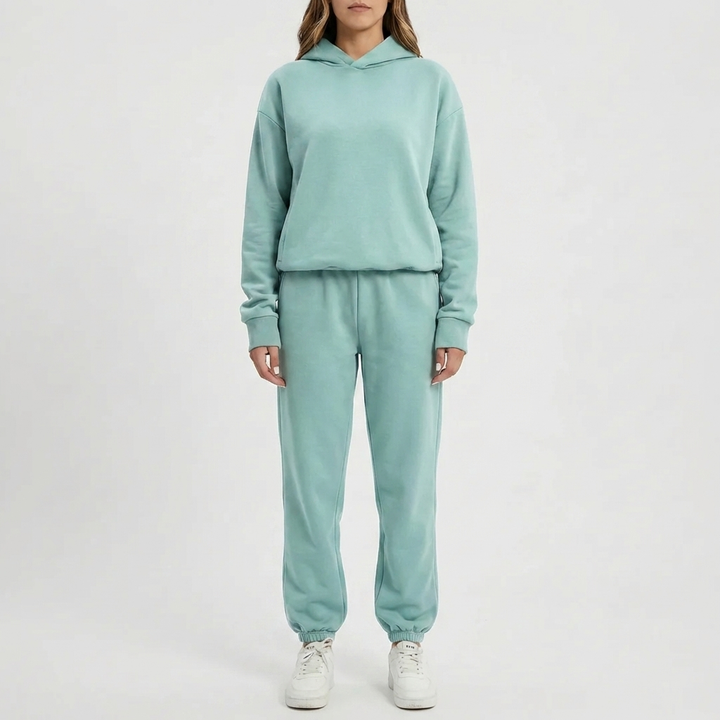 Conjunto de Sudadera con Capucha y Pantalones Deportivos
