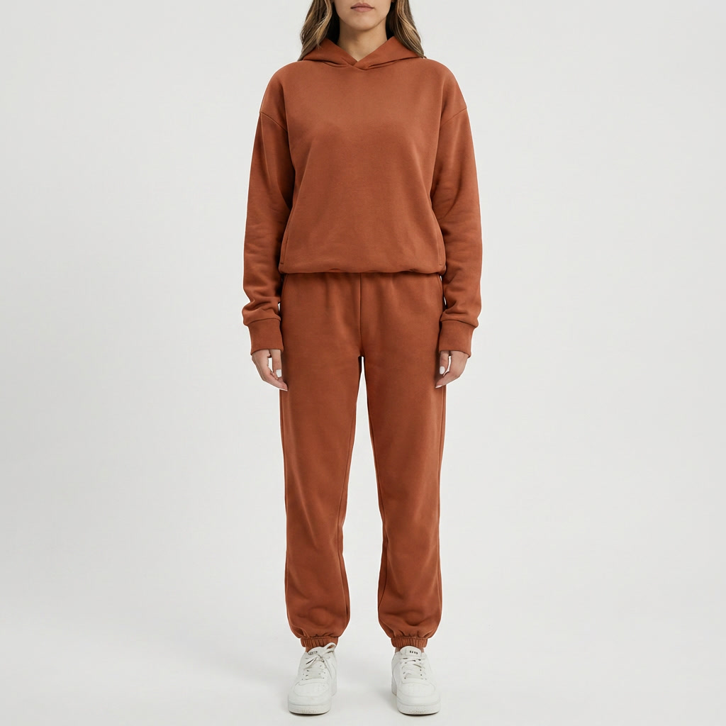 Conjunto de Sudadera con Capucha y Pantalones Deportivos