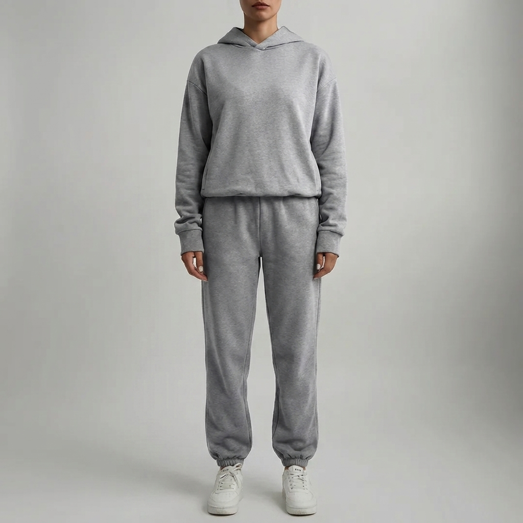 Conjunto de Sudadera con Capucha y Pantalones Deportivos