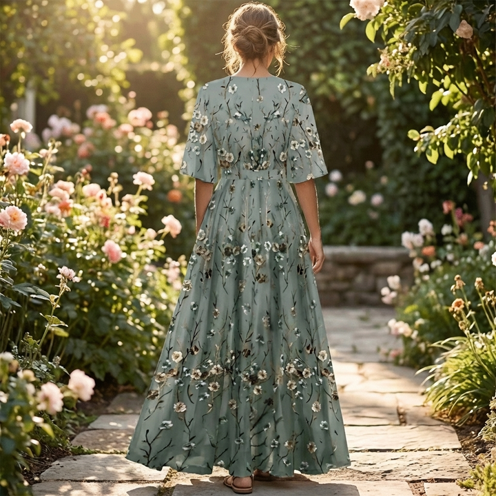 Vestido Maxi Floral para Mujeres