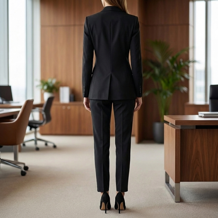 Conjunto de Traje de Negocios Elegante para Mujeres