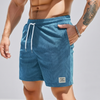 Pantalones Cortos de Corduroy Casuales para Hombres