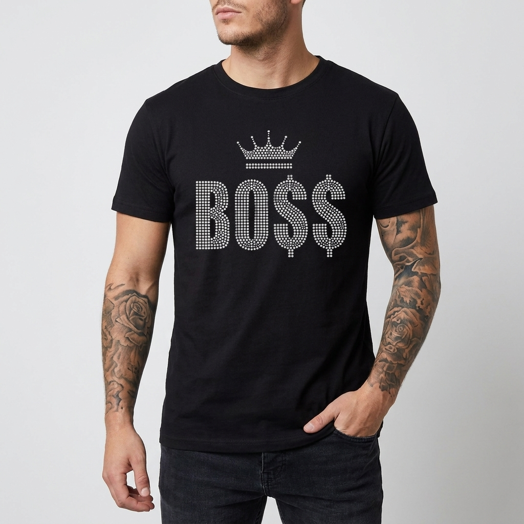 Camiseta holgada de manga corta con estampado para hombre, imagen 2