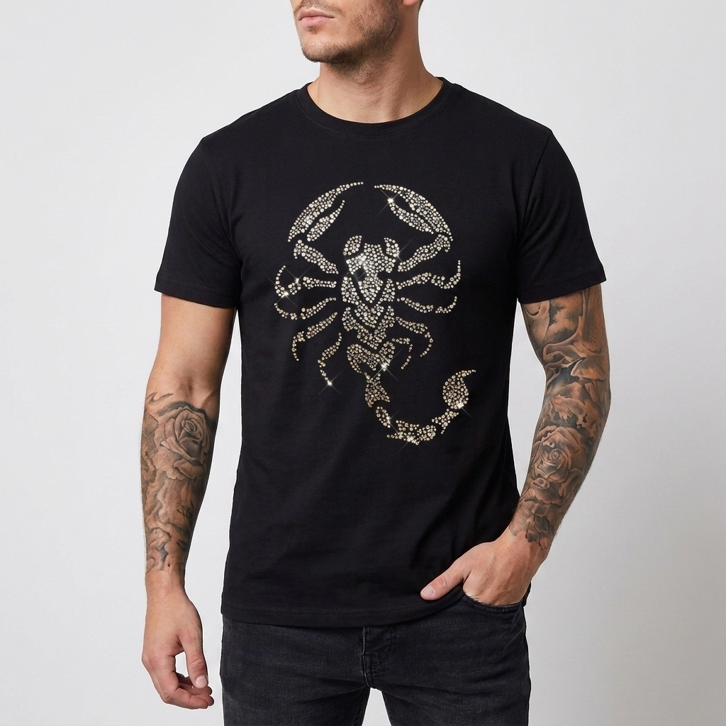 Camiseta holgada de manga corta con estampado para hombre, imagen 6