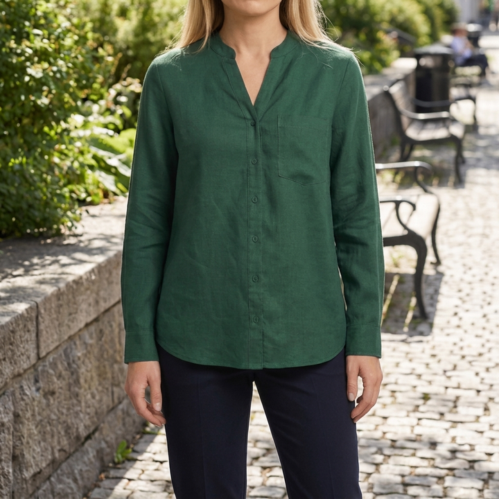 Blusa de Elegancia Sin Esfuerzo para Mujeres