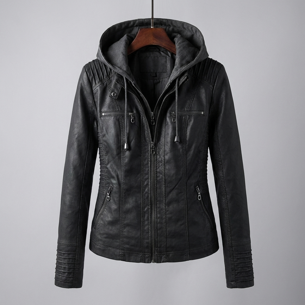 Chaqueta de Cuero de Verano para Mujeres