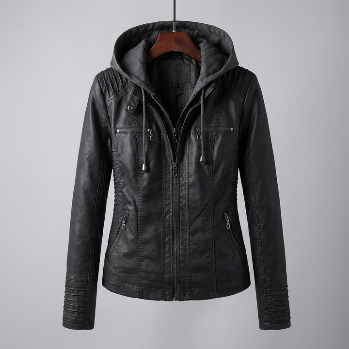 Chaqueta de Cuero de Verano para Mujeres