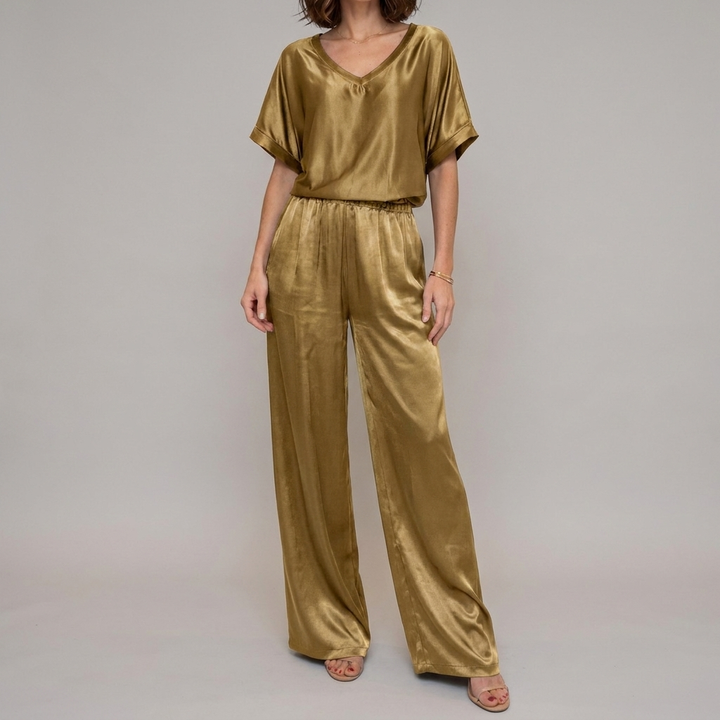 Conjunto Elegante de Dos Piezas para Mujeres