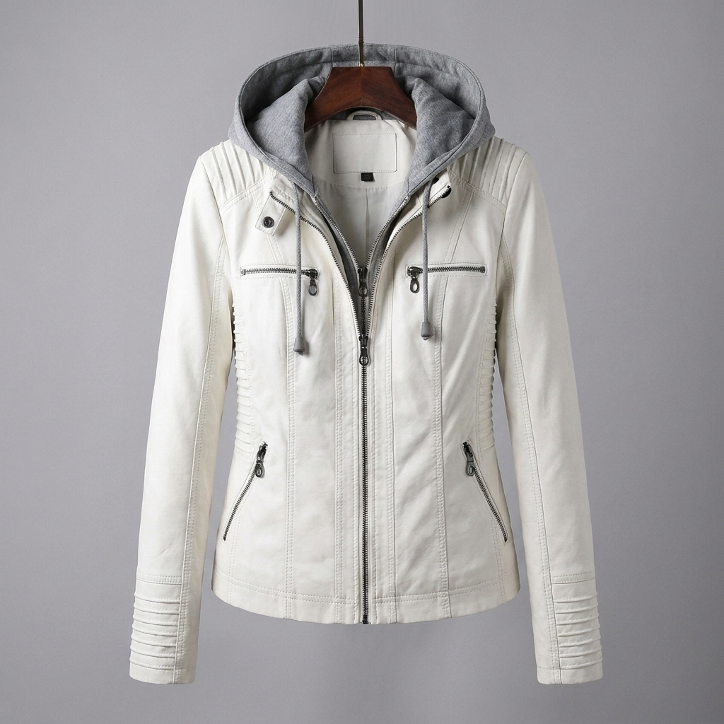 Chaqueta de Cuero de Verano para Mujeres