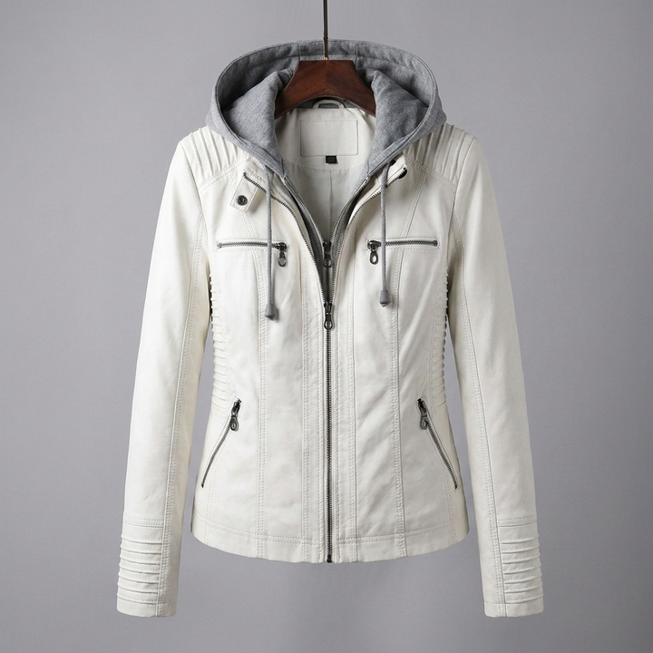 Chaqueta de Cuero de Verano para Mujeres