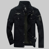 Chaqueta de Entretiempo con Cuello Alzado para Hombre