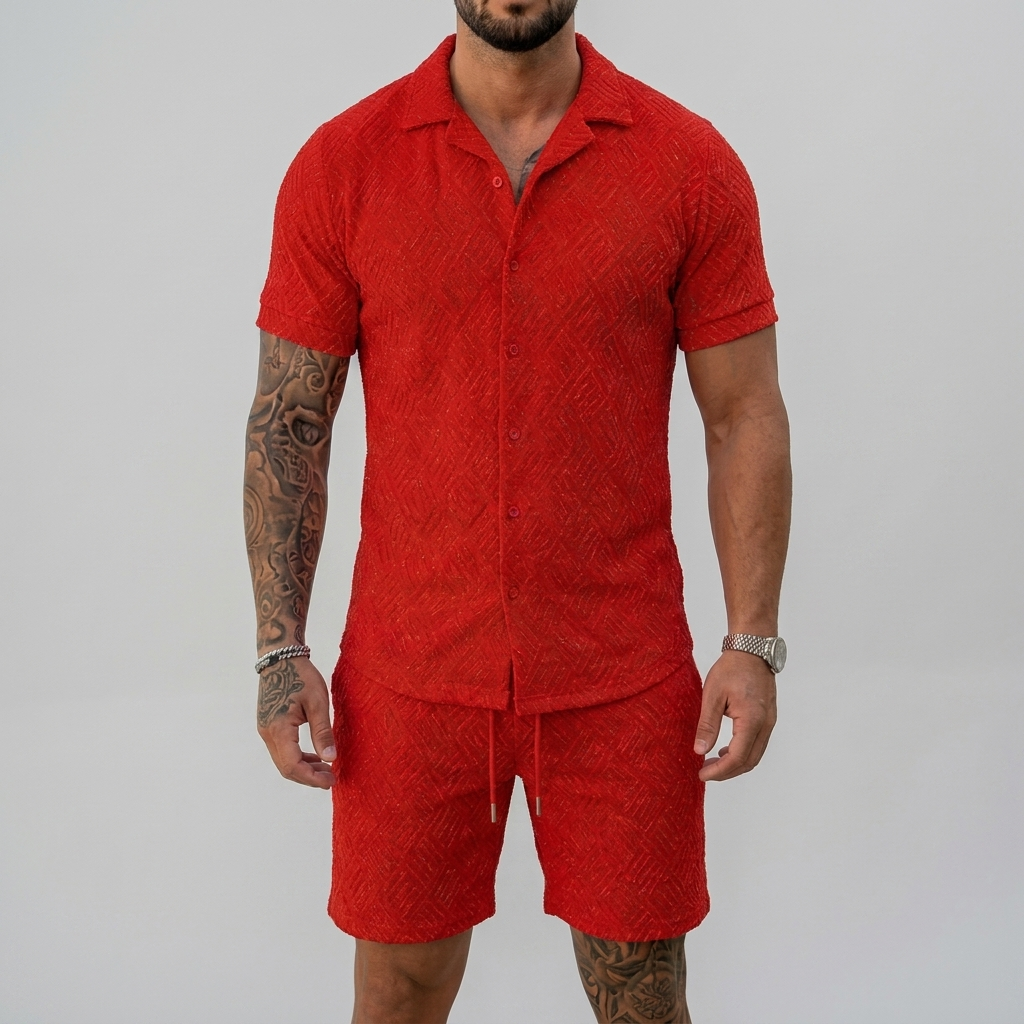 Conjunto de Dos Piezas Verano para Hombres