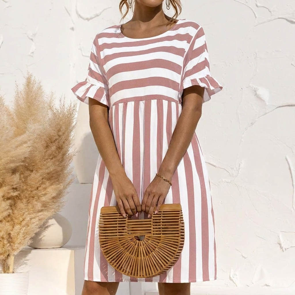 Vestido Maxi Elegante con Mangas Largas