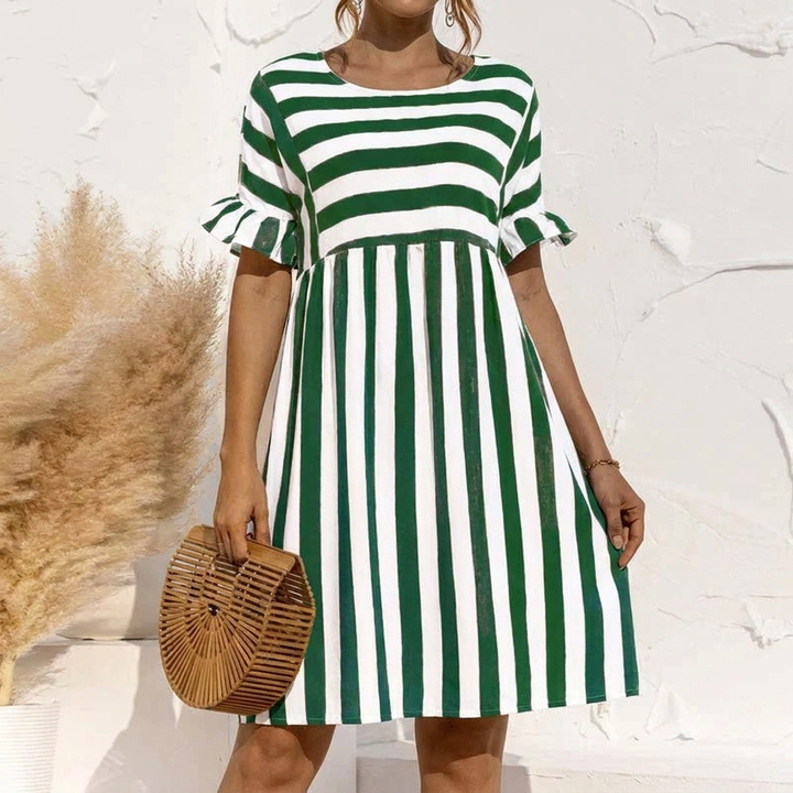 Vestido Maxi Elegante con Mangas Largas