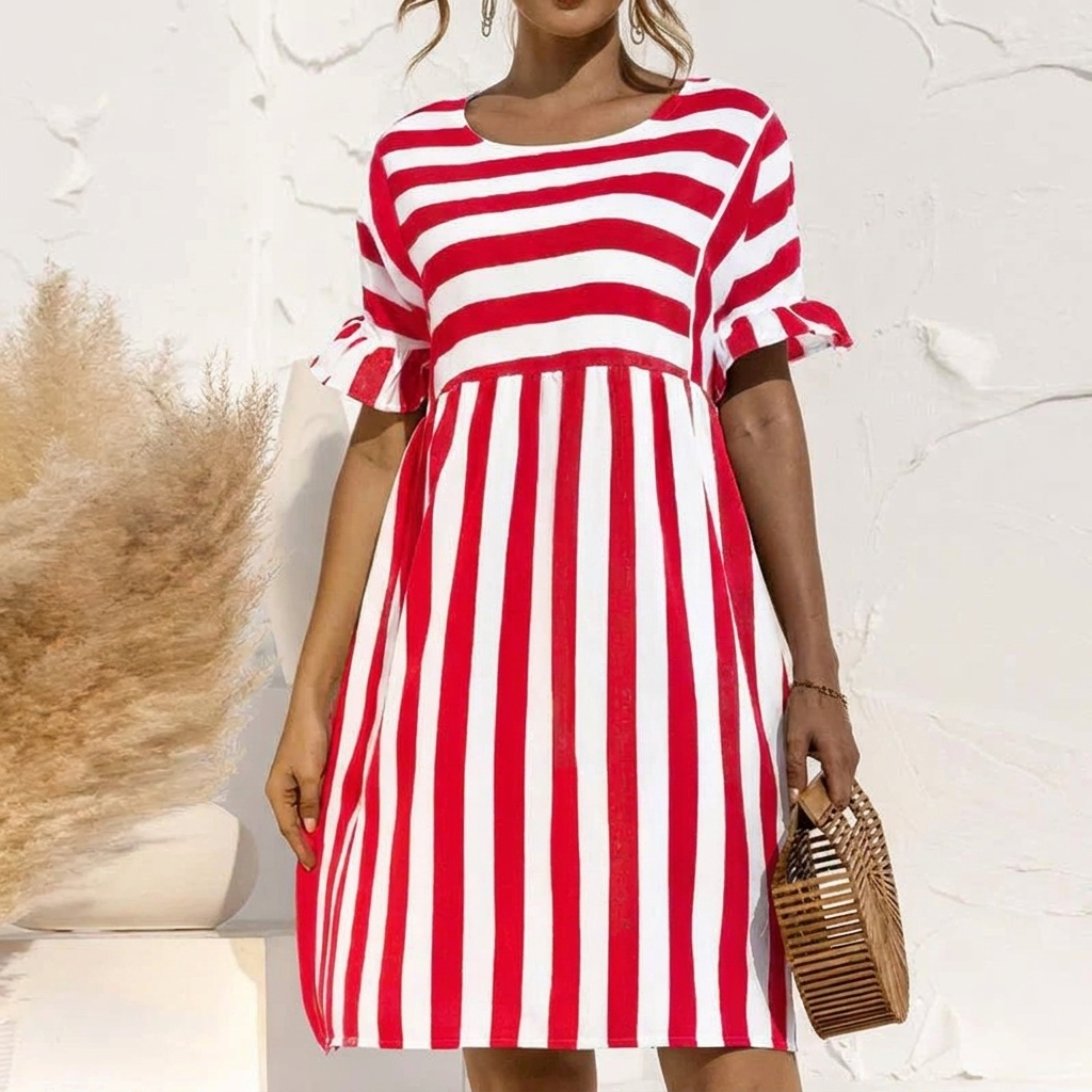 Vestido Maxi Elegante con Mangas Largas