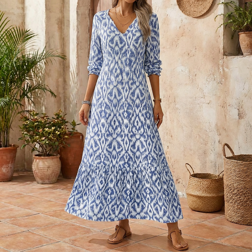 Vestido Maxi Relajado para Mujeres