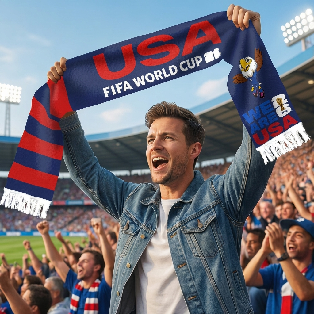 Bufanda de Fan Deportivo 2026