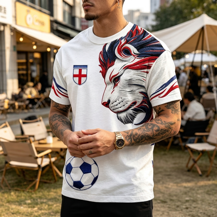 Camiseta Casual de Verano para Hombres - Copa 2026