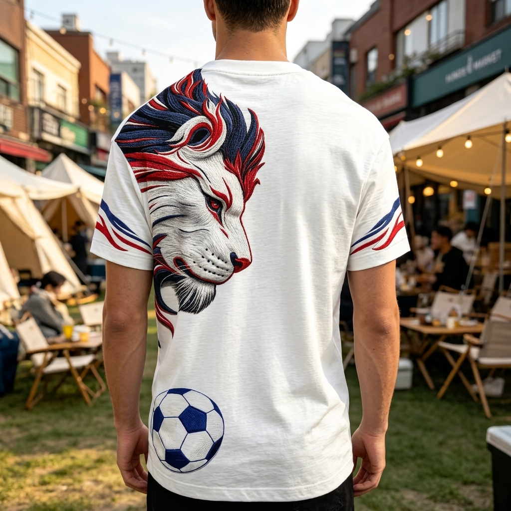 Camiseta Casual de Verano para Hombres - Copa 2026