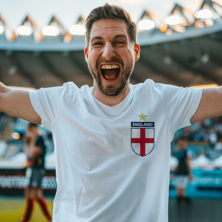 Camiseta Insignia de Fútbol de Inglaterra