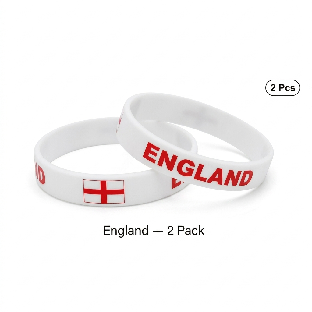 Conjunto de Pulseras de Fanático del Fútbol