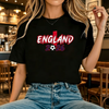 Camiseta de Fútbol para Mujeres Inspirada en Inglaterra