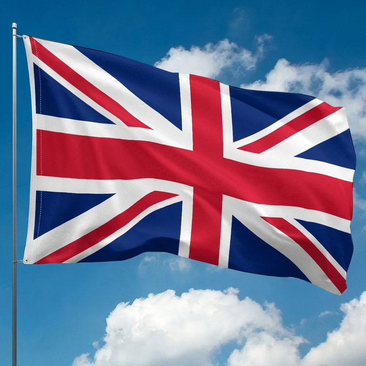 Banner Colgante de Sostenedor de Bandera del Reino Unido