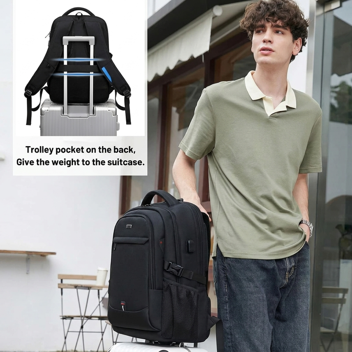 Mochila impermeable para portátil y viajes