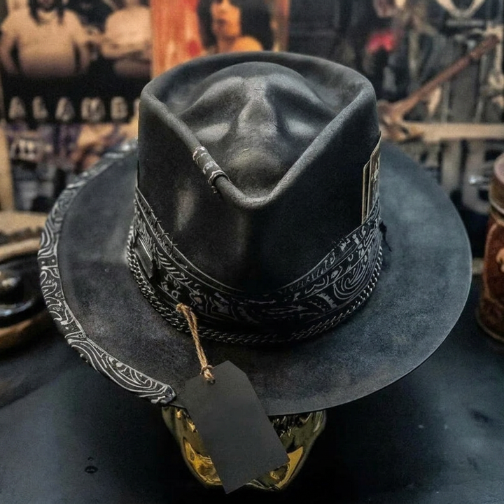 Sombrero Artesanal Calavera | Hecho a Mano y Trendy