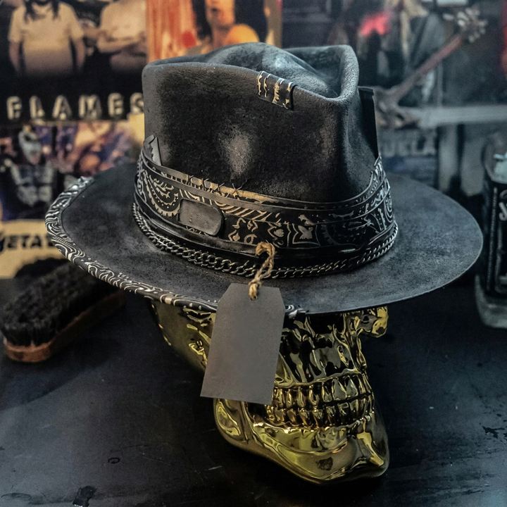 Sombrero Artesanal Calavera | Hecho a Mano y Trendy