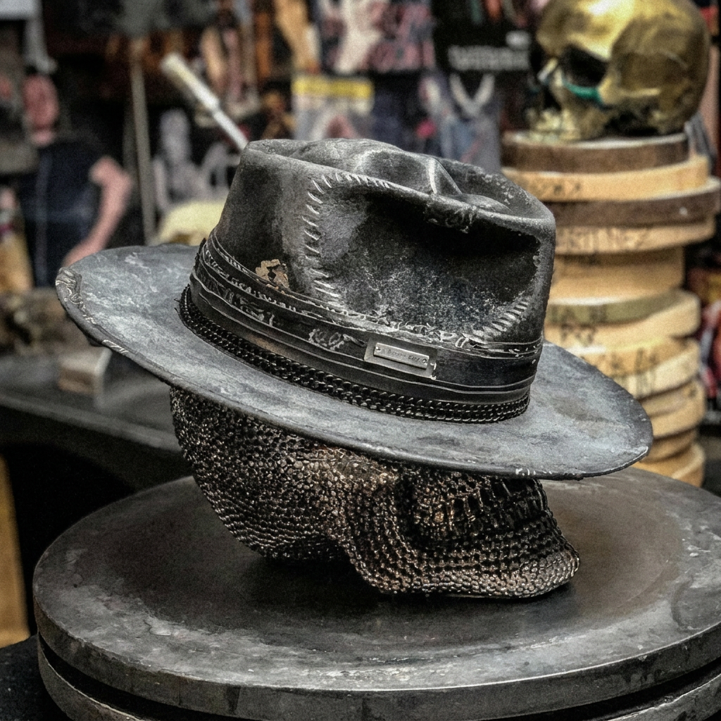 Sombrero Artesanal Calavera | Hecho a Mano y Trendy