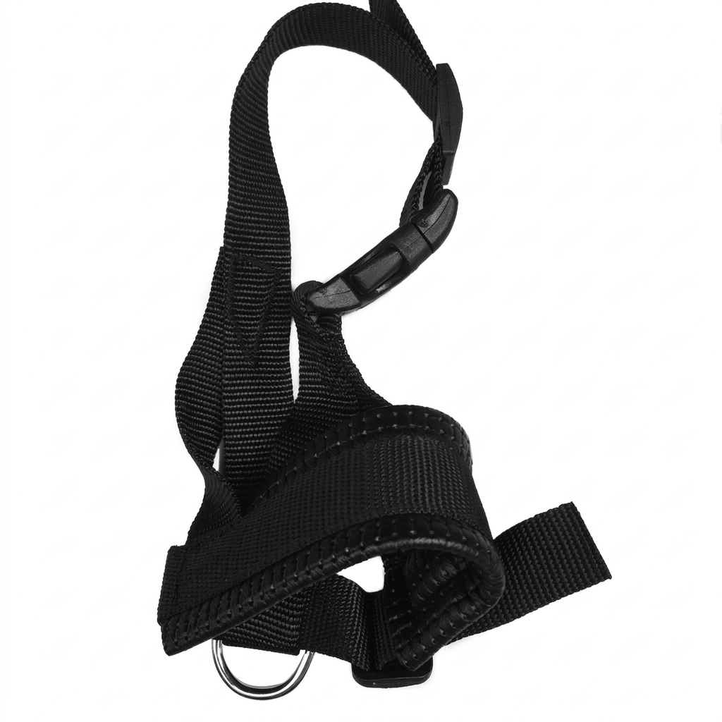Muzzle de perro seguro y ajustable
