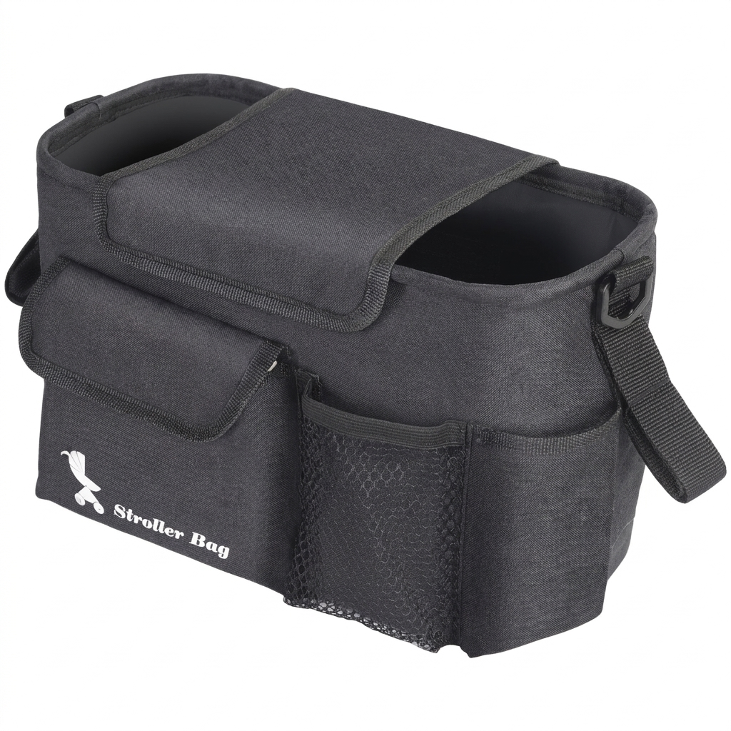 Bolsa de Almacenamiento Multi-Bolsillo para Carro de Bebé