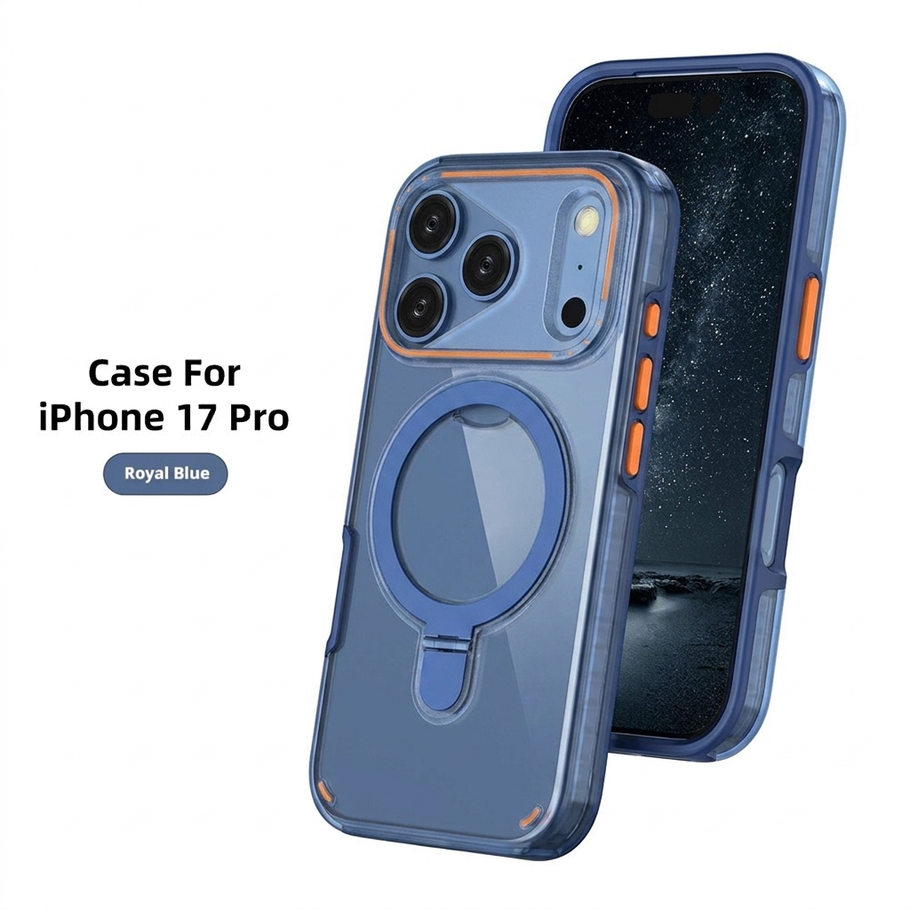 Funda de teléfono con soporte magnético